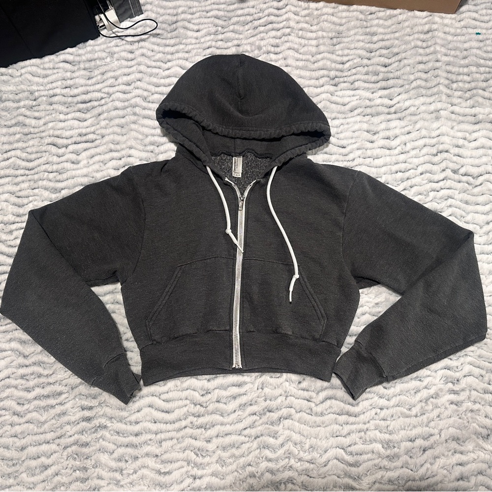American Apparel Charcoal Hoodie